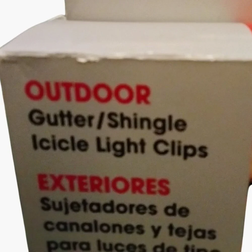 Lites Up Outdoor Gutter Shingle Light Clips 72 Pack